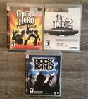 Guitar Hero 3, Rockband & DJ Hero 2 | PS3 | All CIB & Clean