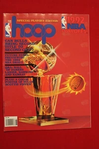 HOOP Magazine-1992 NBA Playoffs Special Edition-Poster Scottie Pippen-No Label - Picture 1 of 1