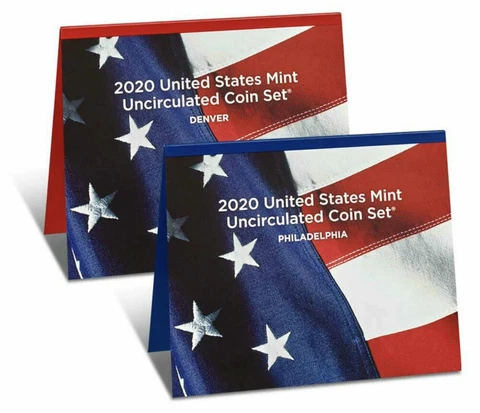 2020 United States Mint Uncirculated Coin Set GEM BU OGP Cover