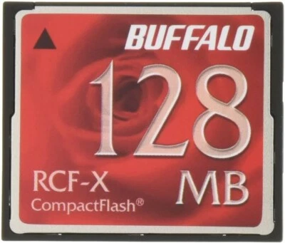 BUFFALO RCF-X128MY Compact Flash 128MB From Japan - Image 1 of 2