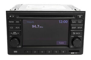 2013-2015 Nissan Rogue AM FM Receiver Radio 6 Disc w Navigation 259151VK0E