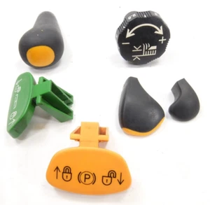 Used OEM John Deere Assorted Knobs and Handles that fit LX280 Tractor - Picture 1 of 11