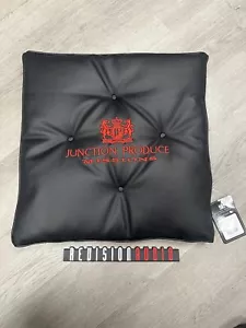 Junction Produce Missions Blk/Red leather seat cushion genuine authorize dealer - Picture 1 of 8