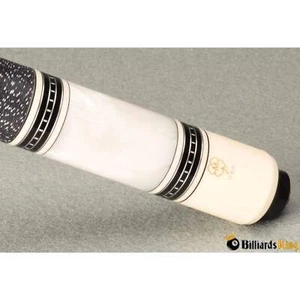 McDermott Select Billiards Pool Cue Stick Grey White Birdseye Linen Wrap i-3 SL2 - Picture 1 of 9