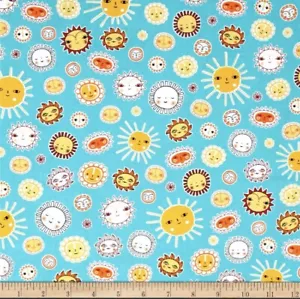 Robert Kaufman Little Senorita Sun Fiesta Cotton Fabric 18x21 Fat Quarter - Picture 1 of 1
