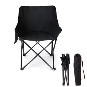 Heavy-Duty Folding Camping Chair Supports 250LB Portable & Durable for Outdoor - Picture 1 of 13