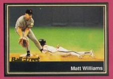 1991 Ballstreet # 36 Matt Williams Baseball Card