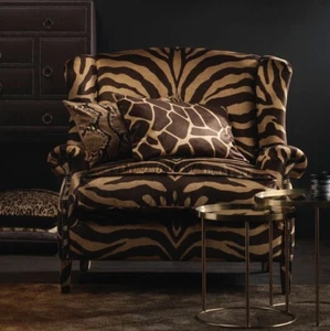 SALE % CAMOUFLAGE 2,40 Stück Meterstück Tierprint auf Samt Luxus von Carlucci - Bild 1 von 10