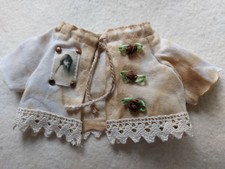 NEU: Jäckchen im shabby-Style, für ca. 20-25 cm Bären oder Puppe, HANDARBEIT