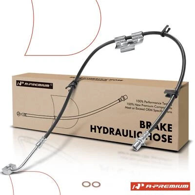 Mangueira hidráulica de freio dianteira driver LH para Ram 4500 5500 2014 2015 2016 2017 2018 - Imagem 1 de 4