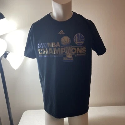 Camiseta Adidas 2017 NBA Champions Golden State Warriors para hombre talla M Foto 1 de 4
