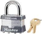 Master Lock 1Ka-2179 1-3/4" Laminated Keyed Alike Padlocks - Quantity 10