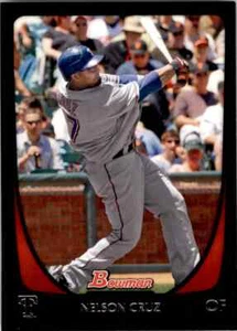 2011 Bowman Nelson Cruz #148 Texas Rangers - Picture 1 of 2