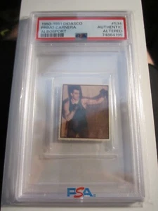 1950 PRIMO CARNERA DIDASCO ALBOSPORT BOXING CARD #534 PSA GRADED AUTHENTIC BBA-6 - Picture 1 of 2