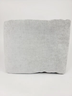 West Elm Worn Velvet Curtain 48 x 96" Frost Gray Unlined  - Image 1 of 4