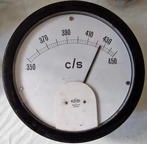 Vintage Meter by Record of Broadheath Industrial Art, Upcycle, Props, steampunk - Picture 1 of 4