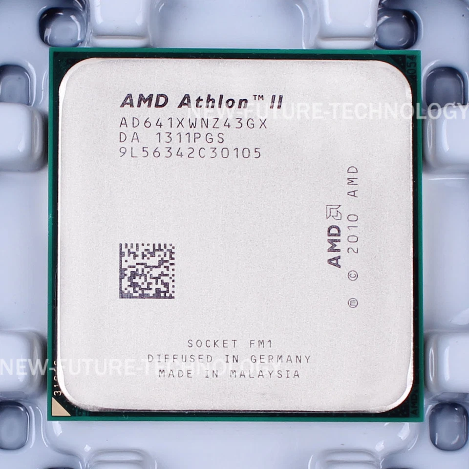 AMD Athlon II X4 641 (AD641XWNZ43GX) 4 MB Processor 2.8 GHz Socket FM1 CPU - Image 1 of 1