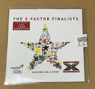 SEALED Wishing On A Star Promo Cd Single 1D X Factor One Direction JLS 2011 Liam - Image 1 of 2