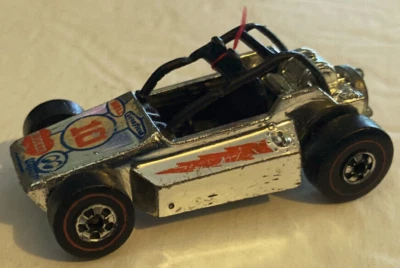 1975 Hot Wheels ROCK BUSTER Super Chromes Redline Vintage Race Car Hong Kong - Image 1 of 4