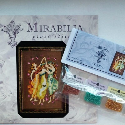 Circle of Friends Cross Stitch Chart and Embellishment Pack MD101 Mirabilia - Image 1 of 4