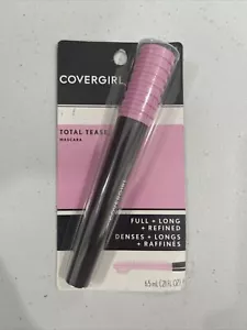 Máscara de pestañas Covergirl Total Tease 810 negro marrón define pestañas envío gratuito - Imagen 1 de 2