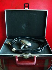 Vintage RZADKI lata 1940. amerykański mikrofon dynamiczny D5T Hi Z z akcesoriami Shure # 4