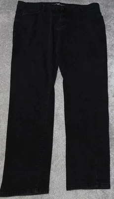 XRay Jeans Men's Size 36/32 Black Straight Mid Rise Flat Front Workwear - Image 1 of 4