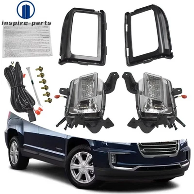 Kit de luces antiniebla LED para GMC Terrain 2016-2017 - DRL y lámparas de señal ámbar Foto 1 de 4