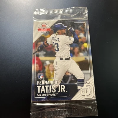 2019 Topps Baseball Card Day SGA SEALED PACK w/Fernando Tatis, Jr. RC On Top - Image 1 of 4