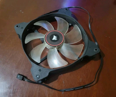 Corsair Air Series SP140 Red LED High Static Pressure 140mm Fan - Image 1 of 3