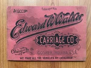 Edward Walker Katalog Pferdekutschen 1900 - Bild 1 von 4