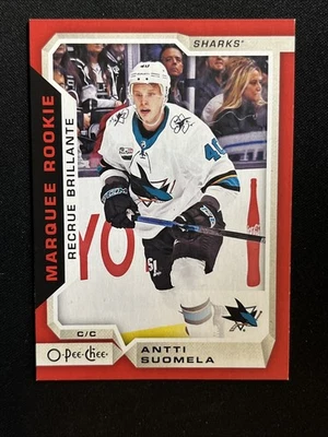 18-19 UD Series 2 Hockey Red Boarder Rookie 644 Anti Suomela - Image 1 of 2