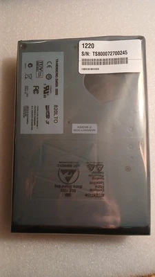 Tandberg TS8000 820LTO 400/800GB LTO-3 SCSI LVD Bisel Negro Interno H/H LTO3 Foto 1 de 4