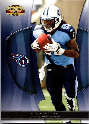 2009 Donruss Gridiron Gear #20 Chris Johnson - Image 1 of 2