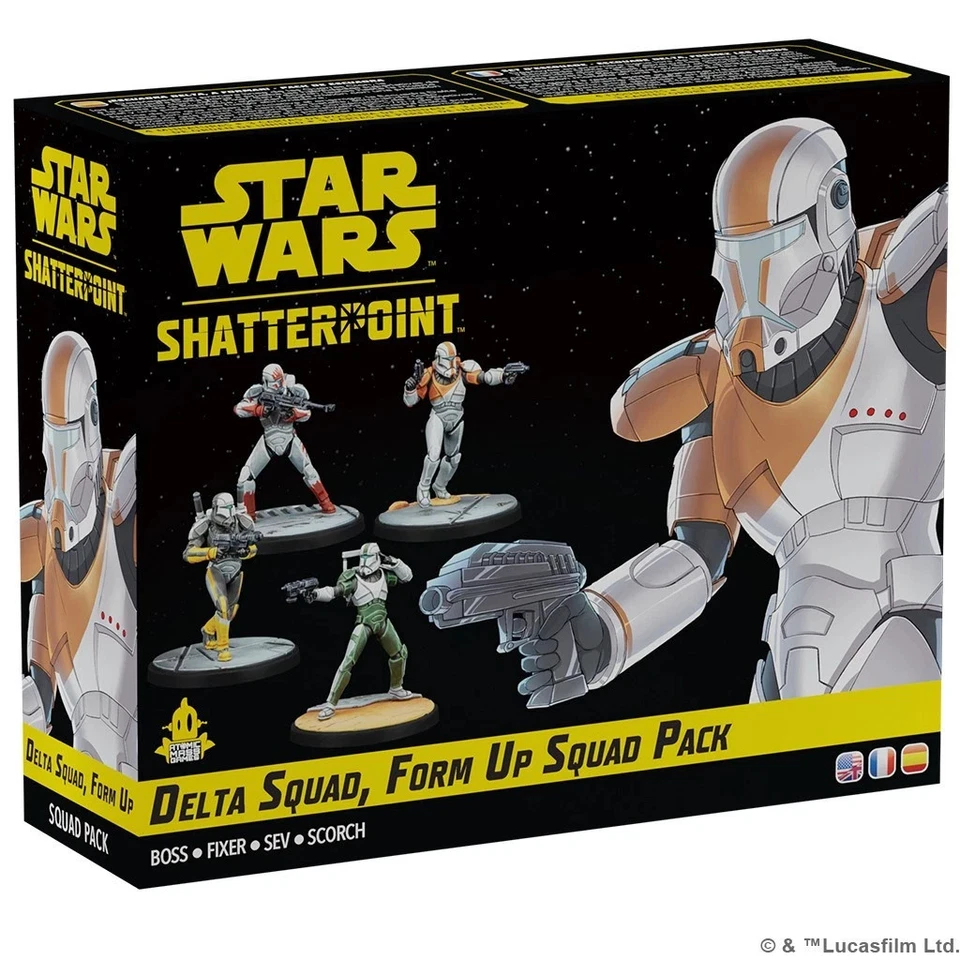 Star Wars: Shatterpoint - Delta Squad, Form Up Squad Pack Foto 1 de 1