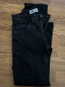 Levi's Boy's 514 Straight Leg Regular Fit Performance Stretch Denim Jeans Sz 8 - Picture 1 of 5