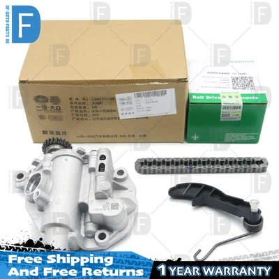 Conjunto de bomba de aceite de motor OEM para VW Golf GTI MK7 AUDI A4 A5 1.8 2.0 TFSI CJE CNC Foto 1 de 4