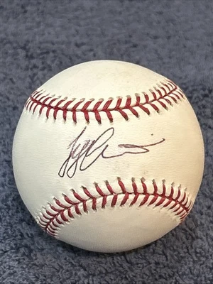 Pelota de béisbol autografiada firmada por Tyler Austin automática bb Foto 1 de 4