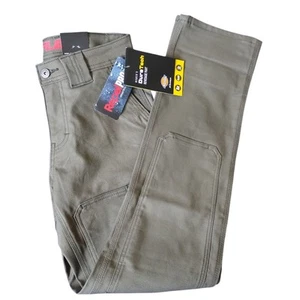 Pantalones para mujer Dickies 2/26 DuraTech Renegade verde musgo aceite repelente al agua - Imagen 1 de 15