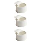  3 PCS Dose Dessertschale Keramik Kind Keramikschale Keksbehälter Geschirr