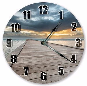 RELOJ MUELLE MUELLE MUELLE PESCA 10.5" - Reloj de Pared Grande 10.5" Reloj Decoración del Hogar - 3088 - Imagen 1 de 3