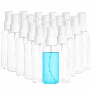 Botellas de spray vacías de 5 ml-100 ml recargables de plástico reutilizable para viajes, aceites, perfumes - Imagen 1 de 15