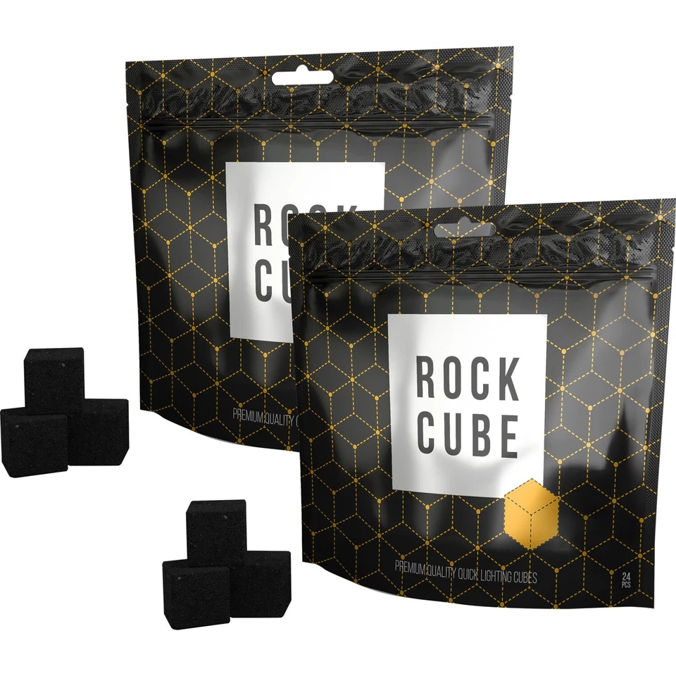 2 x CARBOPOL Rock Cube - Shisha Kohle selbstzündend Würfel - Bild 1 von 1