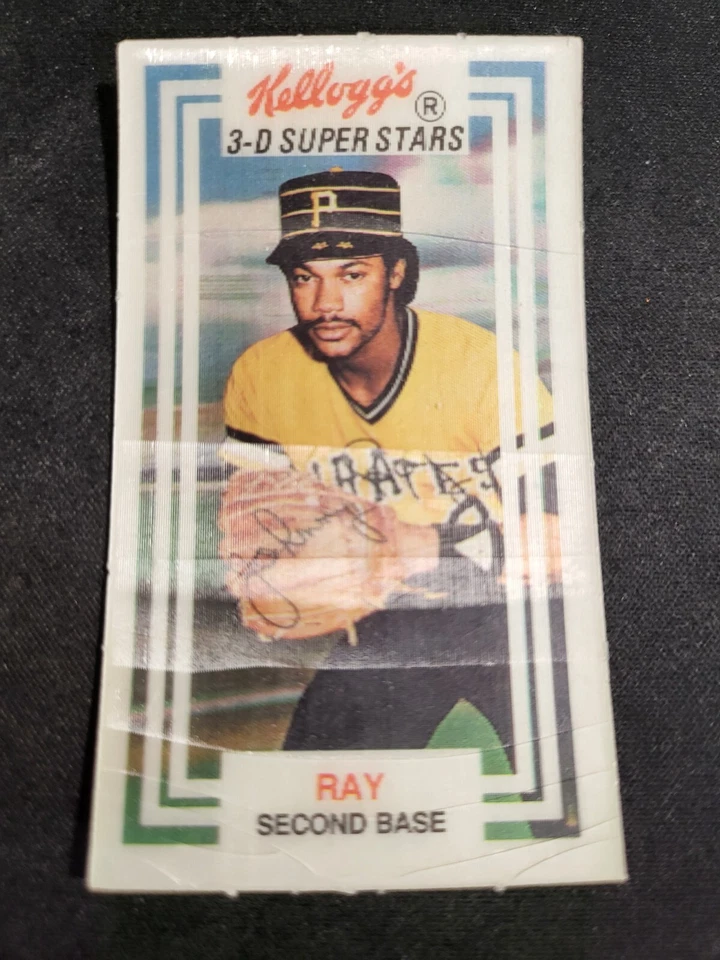 1983 Kellogg' 3-D Super Stars #24 Johnny Ray Pirates - Image 1 of 2