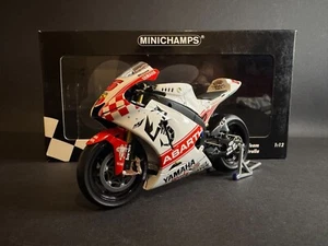 Minichamps Yamaha YZR-M1 Fiat Australian GP2007 C.Edwards (122 073195) 1:12 RARO - Imagen 1 de 18