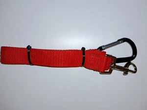 Red Seat Belt Training Leash For Large Dogs / Pets. - Picture 1 of 8