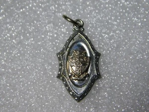 Nice Silver & Gold Sorority Coat of Arms Pendant and or Charm - Picture 1 of 4