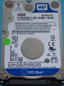 WD3200LPCX-00VHAT0 DCM: HANT2AB 09 MAR 2017 Malasia 320 GB - Imagen 1 de 1