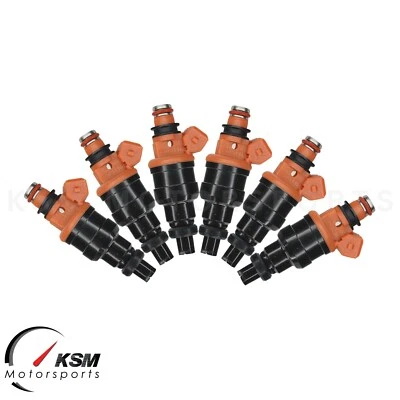 6 топливных форсунок для 1995-2000 Dodge Avenger Stratus 2,5 л V6 подходят для Nikki INP060 - Изображение 1 из 4