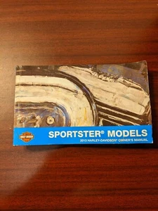 2013 13 HARLEY DAVIDSON SPORTSTER MODELS OWNERS MANUAL #M215 - Bild 1 von 3